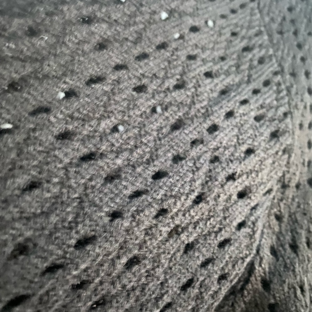 Boohoo Black Knit Button-Up Top - Picture 3 of 5